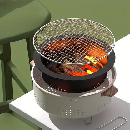 FreshGrill Ronde BBQ - Rookvrij Koken - Perfect voor Gezond Grillen