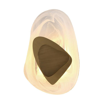 Moderne Kristallen Wandlamp - Elegante Verlichting - Zwart en Goud