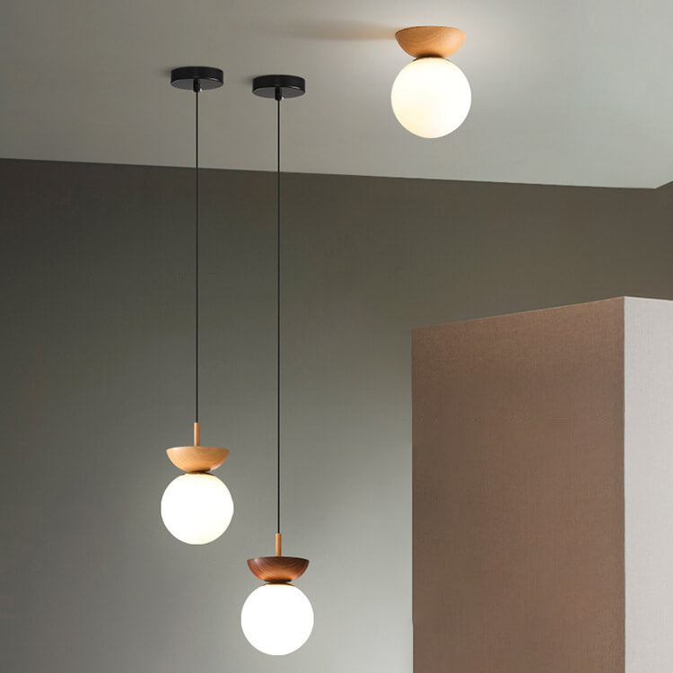 Plafondlamp Houten stijl - Hanglamp voor elke kamer