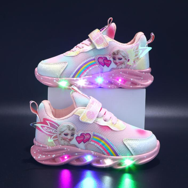 Disco kinderschoenen - Elsa Magische lichten