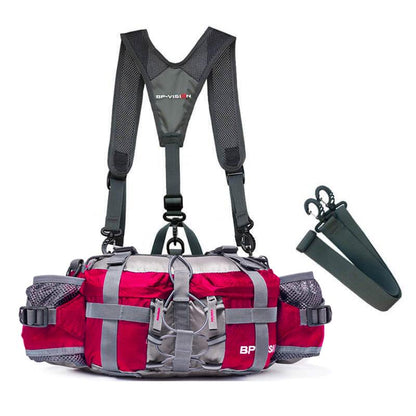 Outdoor Adventure Crossbody Tas - Camping Tas met Meerdere Compartimenten