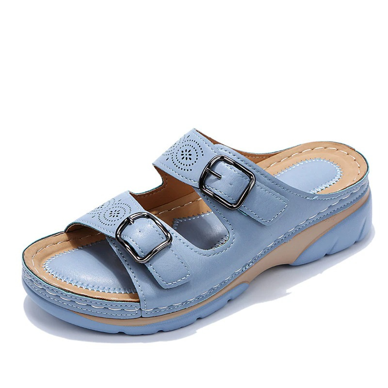 ComfortFlex - Dames Sandalen - Comfortabel en Stevig - Zachte Zool en Verstelbare Bandjes