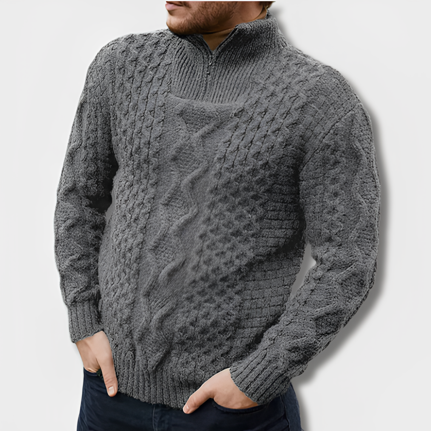 Heren pullover trui - Extra warm en comfortabel