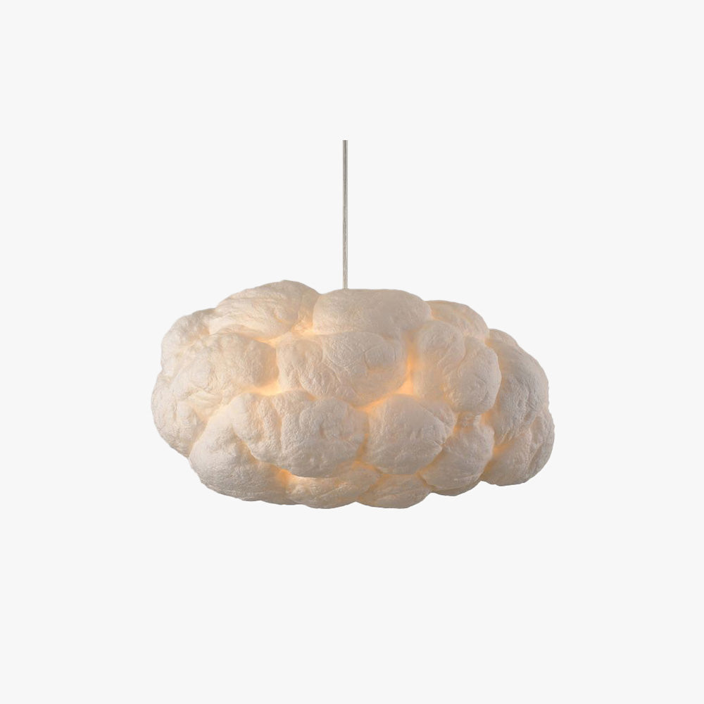 Wolken LED Hanglamp - Wit met Elegant Licht Slaap/Woonkamer