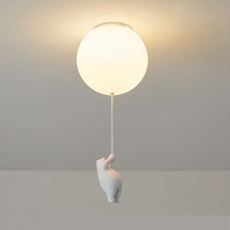 Fateh Ballon Lamp - woon/slaapkamer Plafondlamp LED Beer