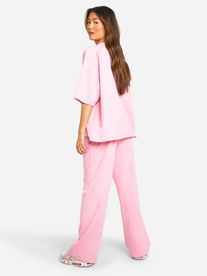 Trendy Oversized Dames set - Zacht en Comfortabel