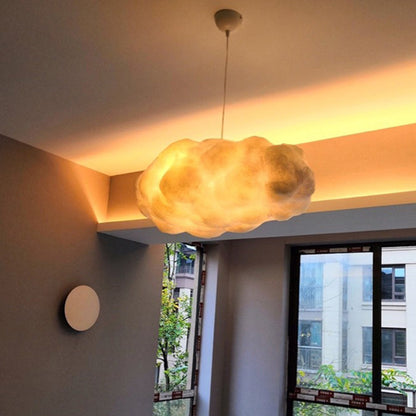 Wolken LED Hanglamp - Wit met Elegant Licht Slaap/Woonkamer