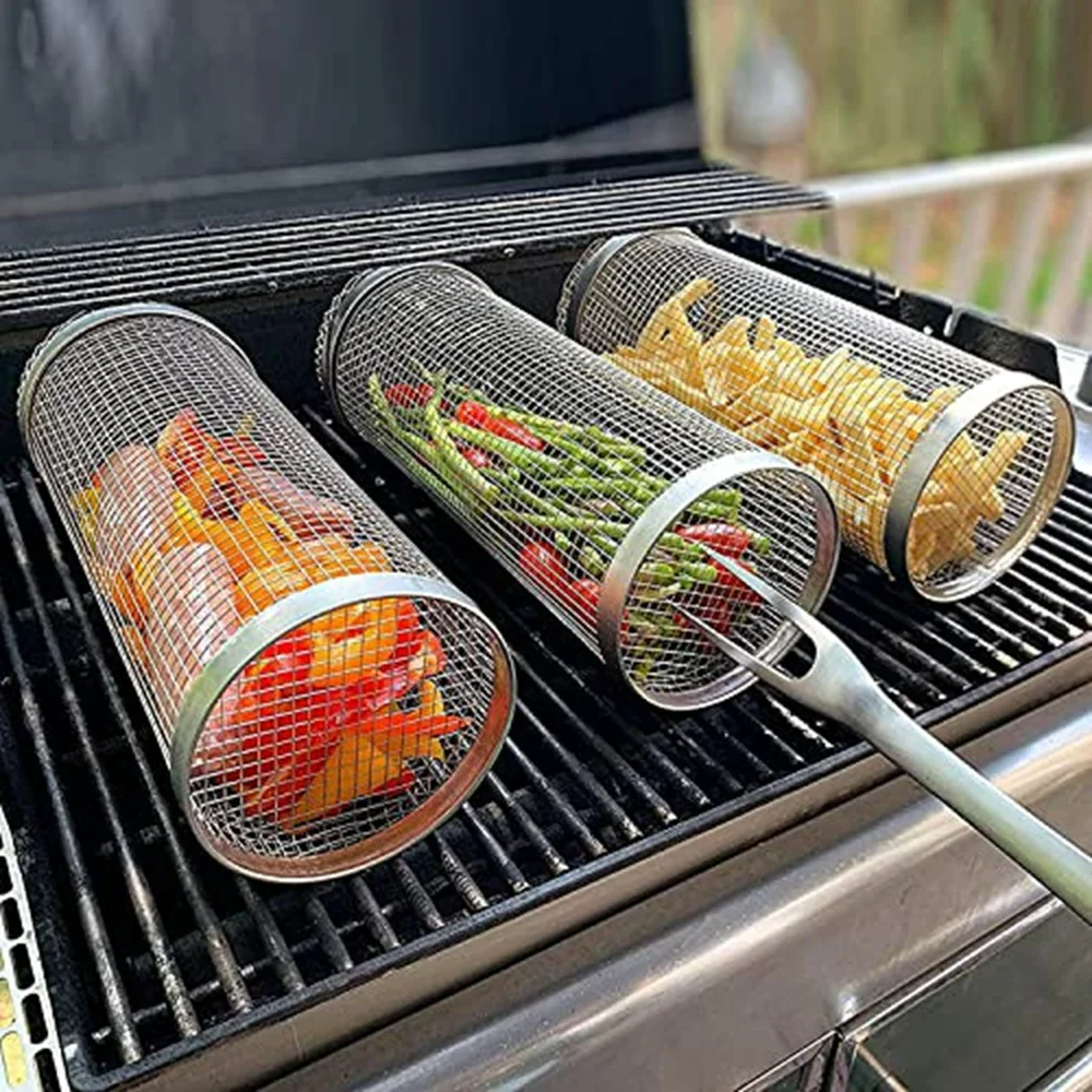 GreenGrill Mesh - BBQ Rooster voor Groenten - Aanbrandvrij - Perfecte BBQ Bereidingen