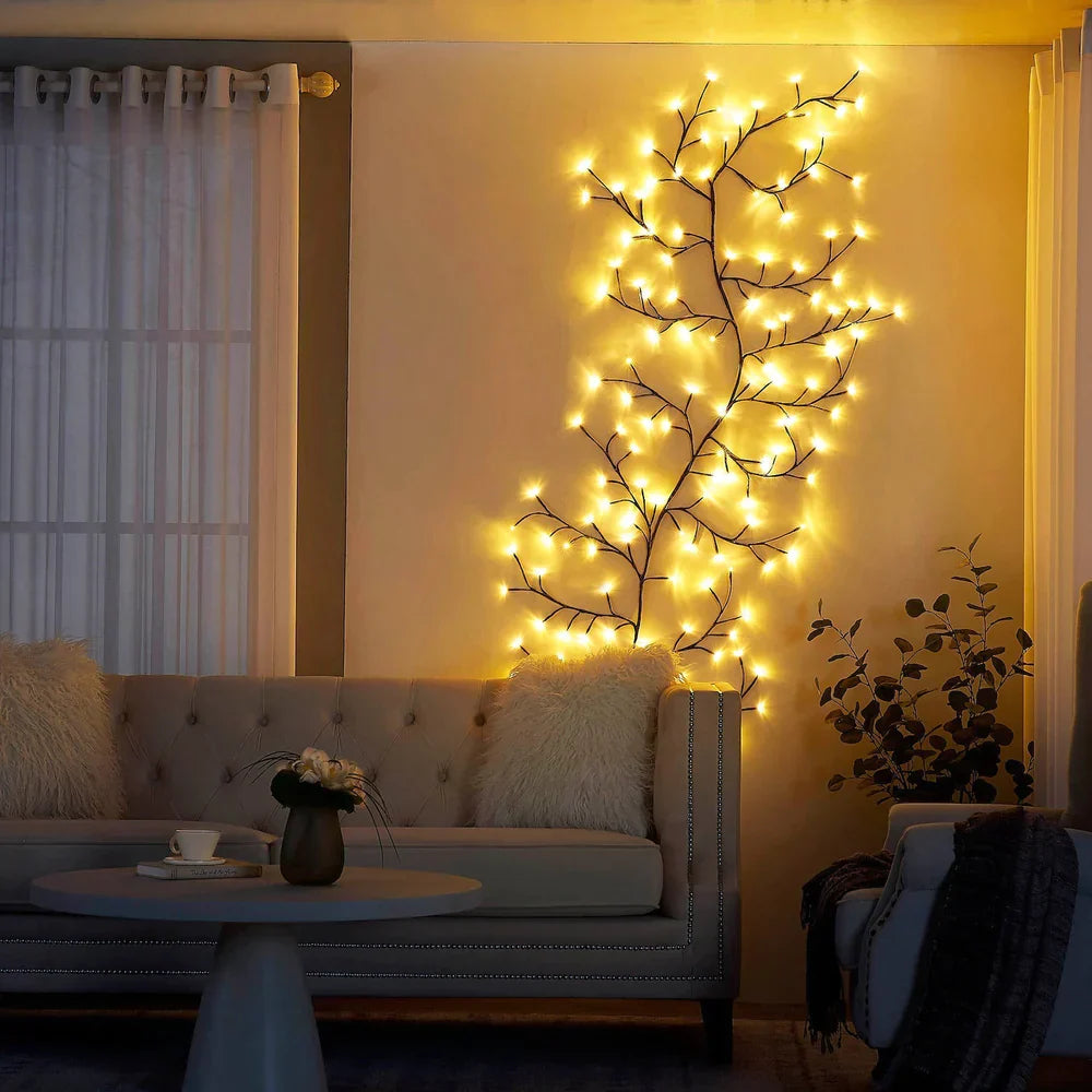 EnchantGlow Wandlamp - Betoverend Frame met Unieke LED Lampjes voor Sfeervolle Verlichting