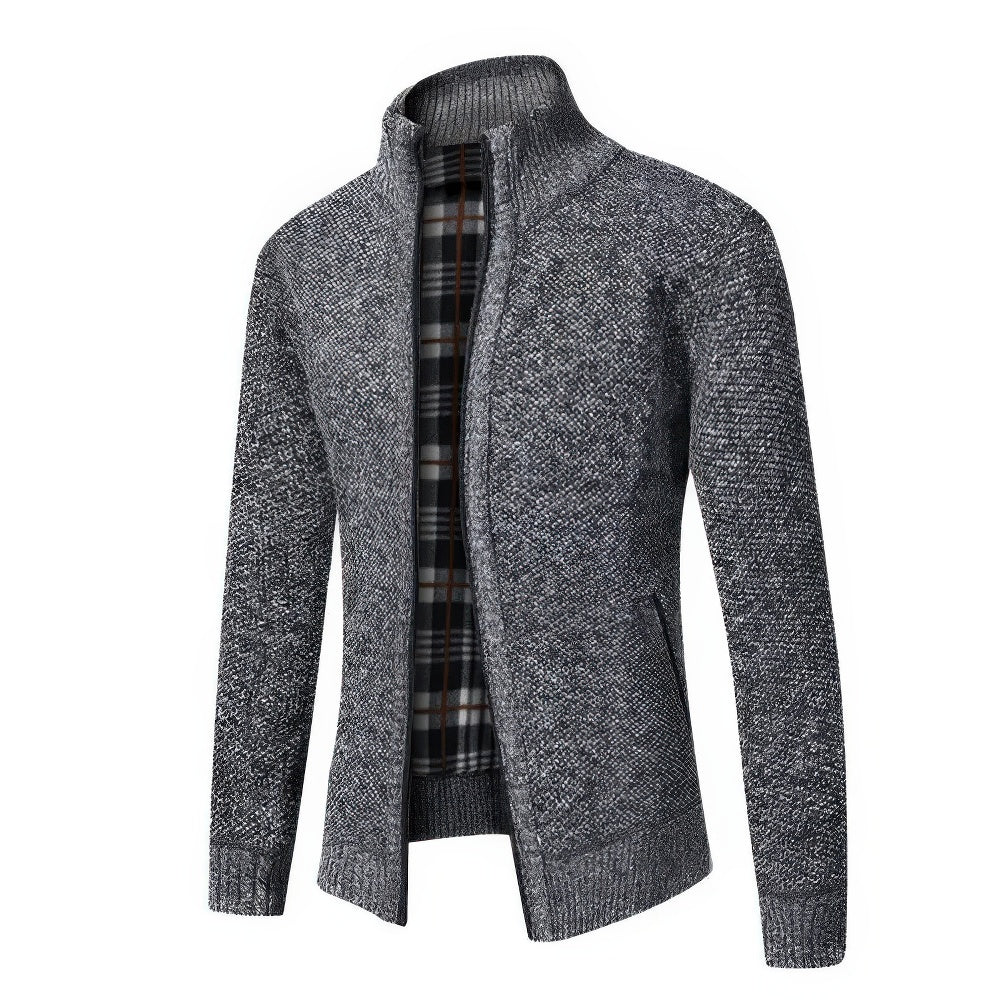 Luxe heren Jack - Dik Wollen en warm Vest