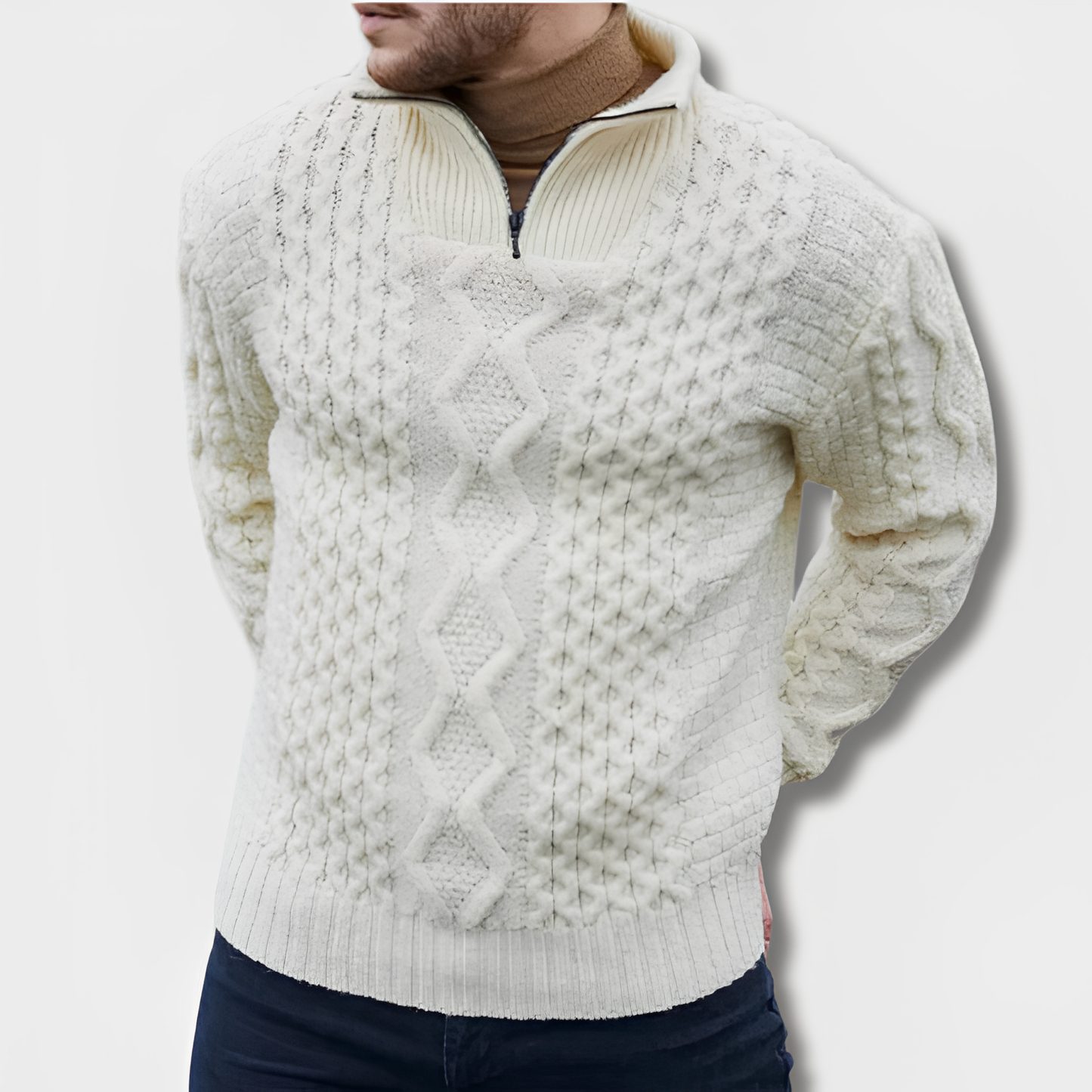 Heren pullover trui - Extra warm en comfortabel