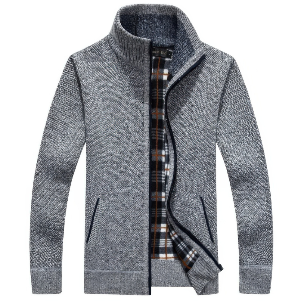 Luxe heren Jack - Dik Wollen en warm Vest