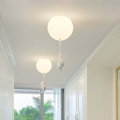 Fateh Ballon Lamp - woon/slaapkamer Plafondlamp LED Beer