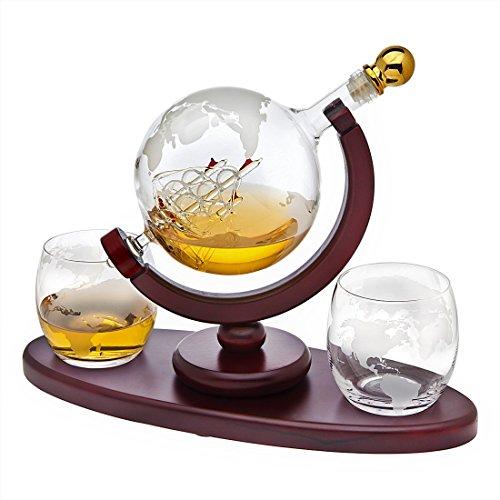 CrystalWhiskey Karaf & Glazen Bol Set - Luxe en Functioneel