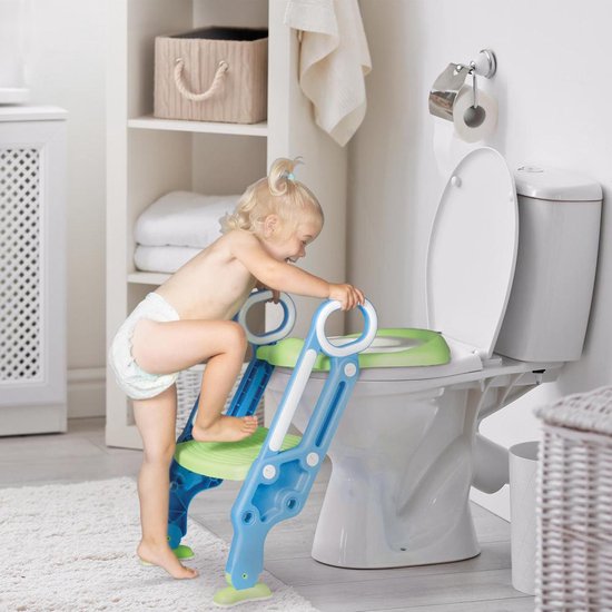 PottyPro Trainer - Kinder Toilettrainer - Inclusief Trapje - Eenvoudig en Veilig Gebruik