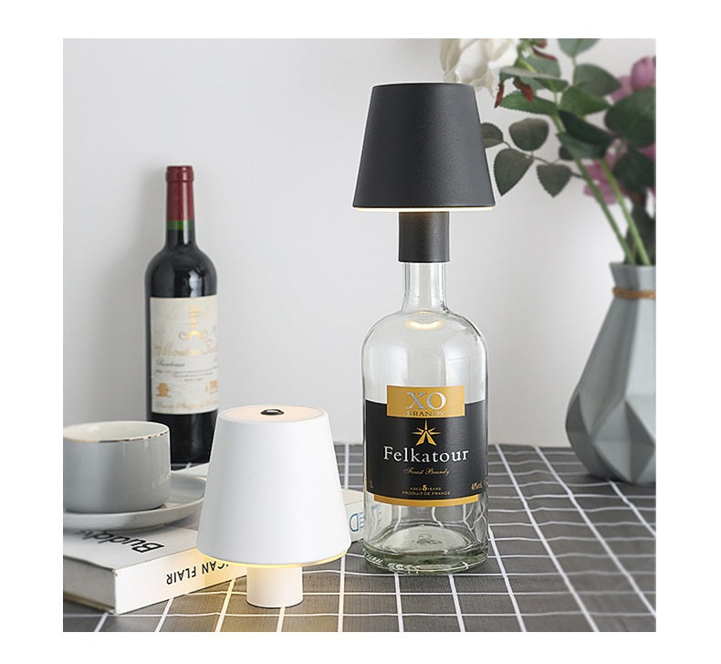 BottleLuxe Wijnfles Lamp - Decoratieve Tafellamp Voor Woonkamer