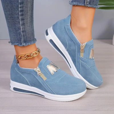 Yulia Sneaker - Schattige Witte Schoenen – Voor een Nette en Trendy Look