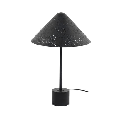 GlamourShade Tafellamp - Zwart Elegante Lamp met Kap - Luxe en Stijlvol - Voor een Verfijnde Sfeer