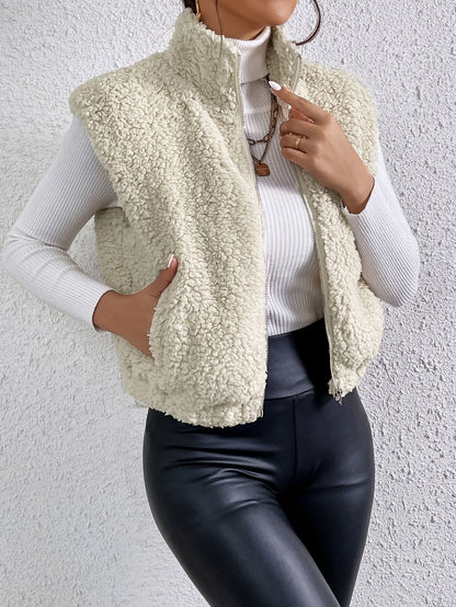 Teddy Vrouwen Gilet - Elegante dameskleding vest