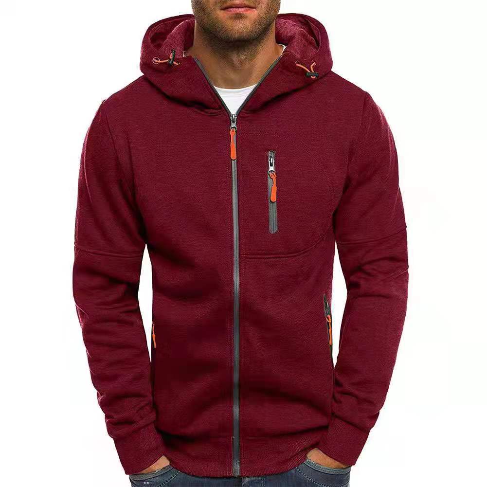 Sportief Heren hoodie - Capuchon met rits