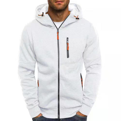 Sportief Heren hoodie - Capuchon met rits