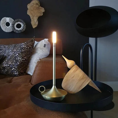 CandleGlow Tafellamp - Sfeervol Kaarslicht Effect voor Een Warme Ambiance