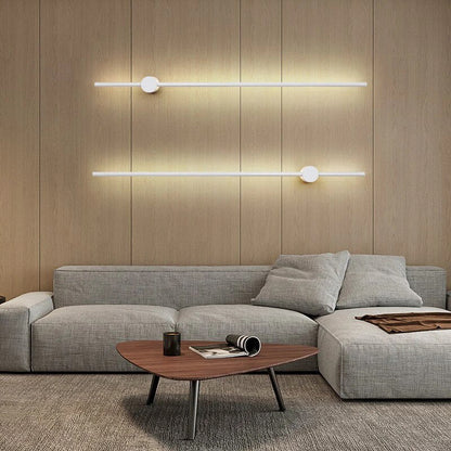 PureLine Wandlamp - Strak en Elegant - Rechte Staaf voor Luxe Interieur