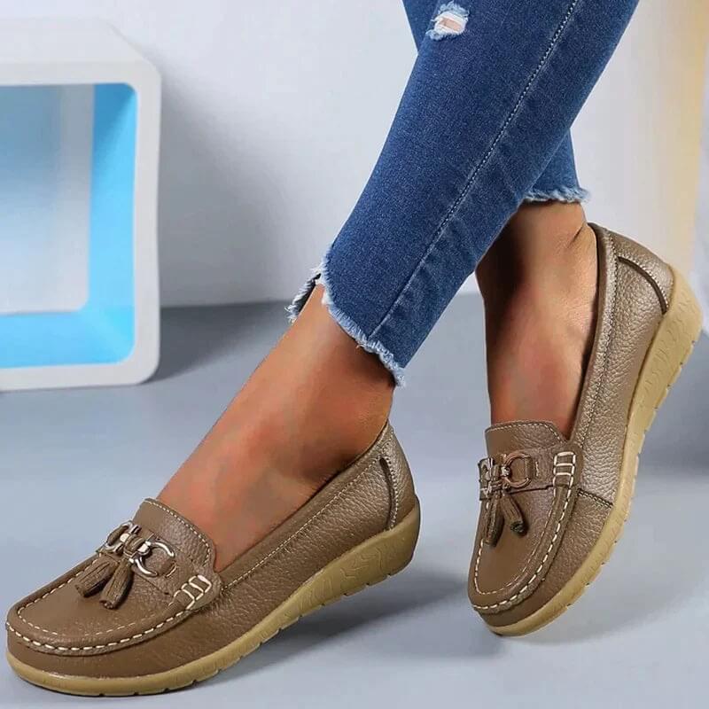 FashionEase Dames Loafers - Elegant en Comfortabel Design voor Werk en Vrije Tijd