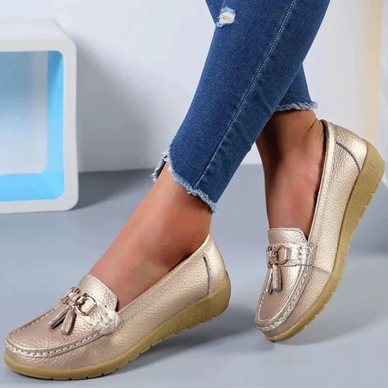 FashionEase Dames Loafers - Elegant en Comfortabel Design voor Werk en Vrije Tijd