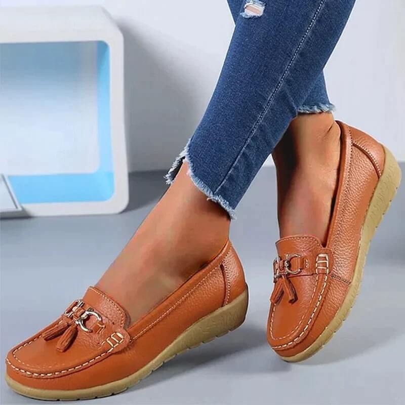 FashionEase Dames Loafers - Elegant en Comfortabel Design voor Werk en Vrije Tijd