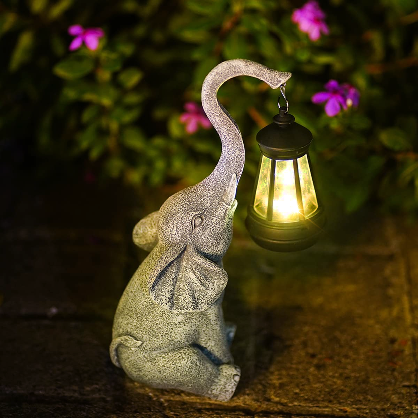 EleShine Tuinlamp - Olifant Design voor Een Magische Tuinsfeer