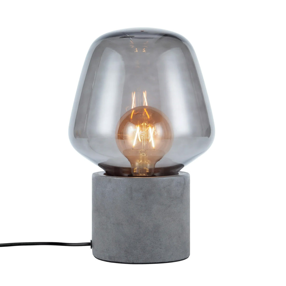 SoftStone Aura Lamp - Tafellamp - Getint Glas - Elegant, Klein, Steendesign - Sfeerverlichting