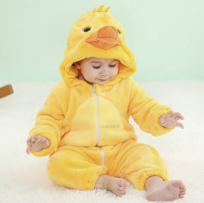 TinyBeasts - Dierlijke Baby Onesies, Super Zacht en Knuffelbaar