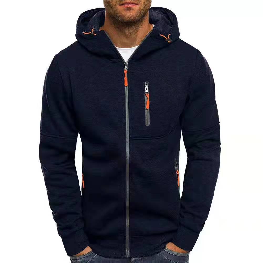 Sportief Heren hoodie - Capuchon met rits