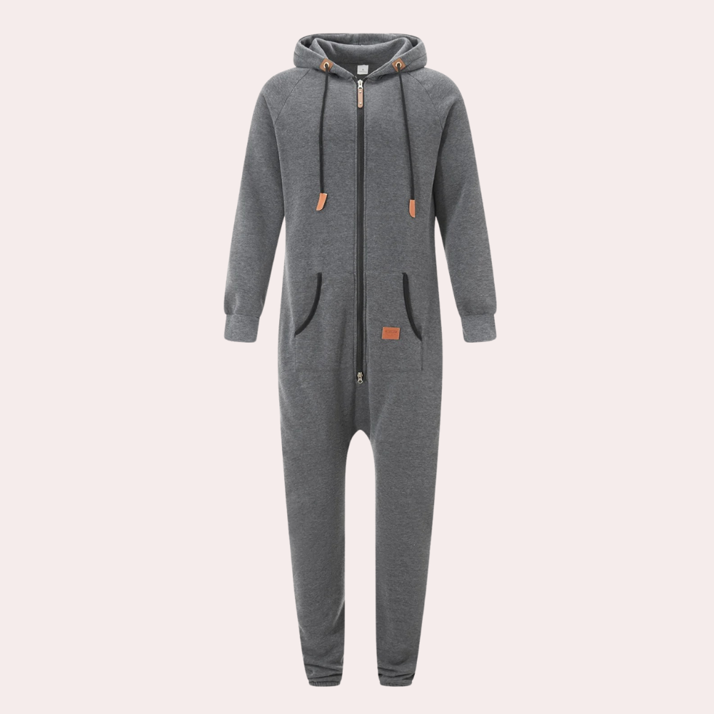 Luxe Winter Jumpsuit voor Heren - Comfort pak