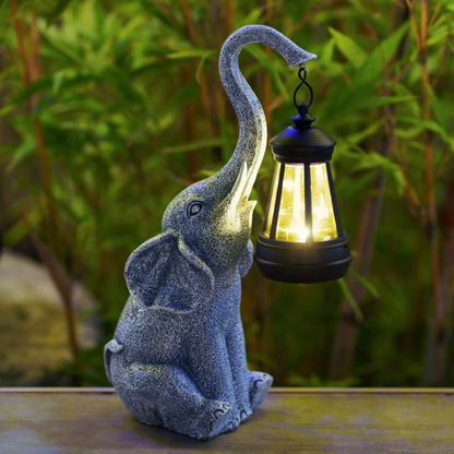 EleShine Tuinlamp - Olifant Design voor Een Magische Tuinsfeer