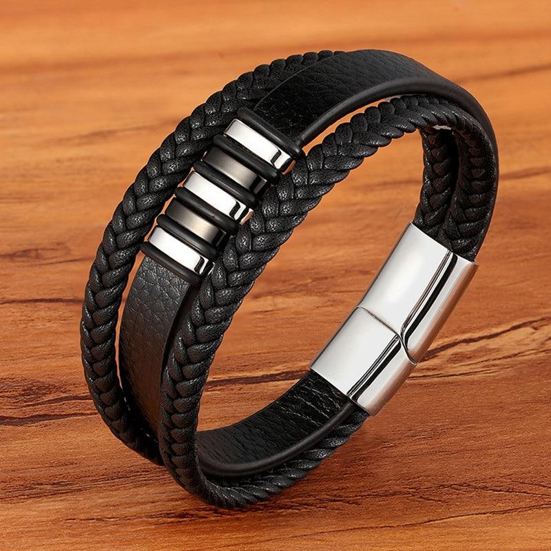 Stijlvolle Mannen Armband - Stevig en Elegant ontwerp