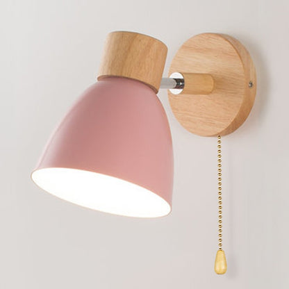 WoodLux Scandinavische Wandlamp - Modern Design met Natuurlijke Houtafwerking