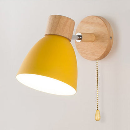 WoodLux Scandinavische Wandlamp - Modern Design met Natuurlijke Houtafwerking