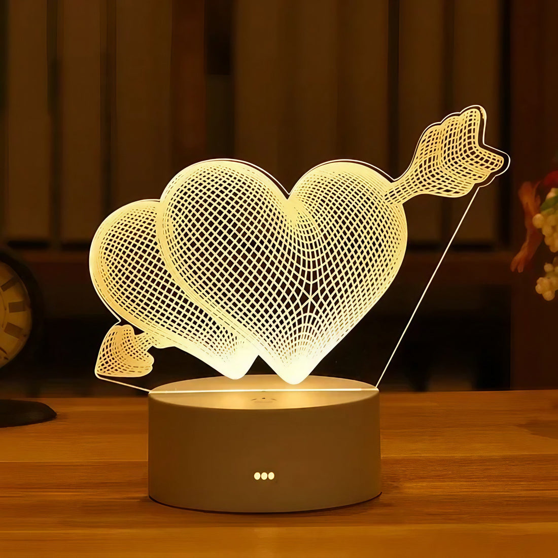 Liefdes Koppel LED-lamp - Schattige Nachtlamp - Perfect Cadeau