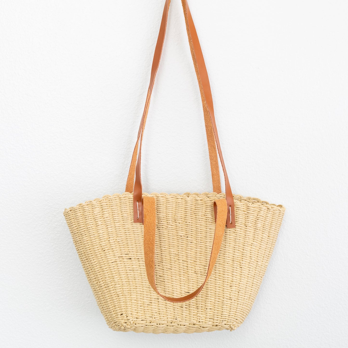 Elegant Beige handtas - Vrouwen strandtas - Luxe dames tas