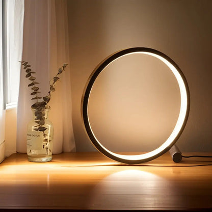 Eclipse LED Nachtlamp - Ronde Design - Dimbaar - Stijlvolle en Moderne Verlichting