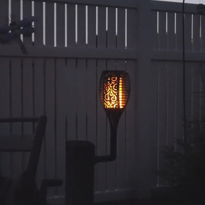 GardenLed-  Tuinfakkels LED lamp - Werkt op Zonne-energie - Sfeervolle Tuinverlichting