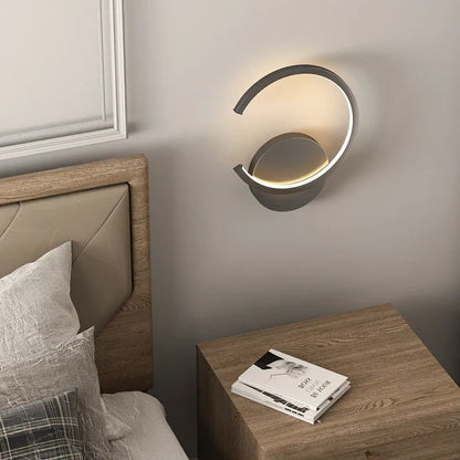 Luxe Moderne LED Wandlamp - Cirkel lamp