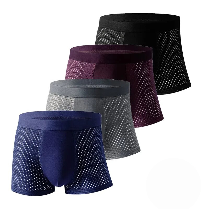 Heren Bamboe Boxers Set - Ondergoed 8 Stuks