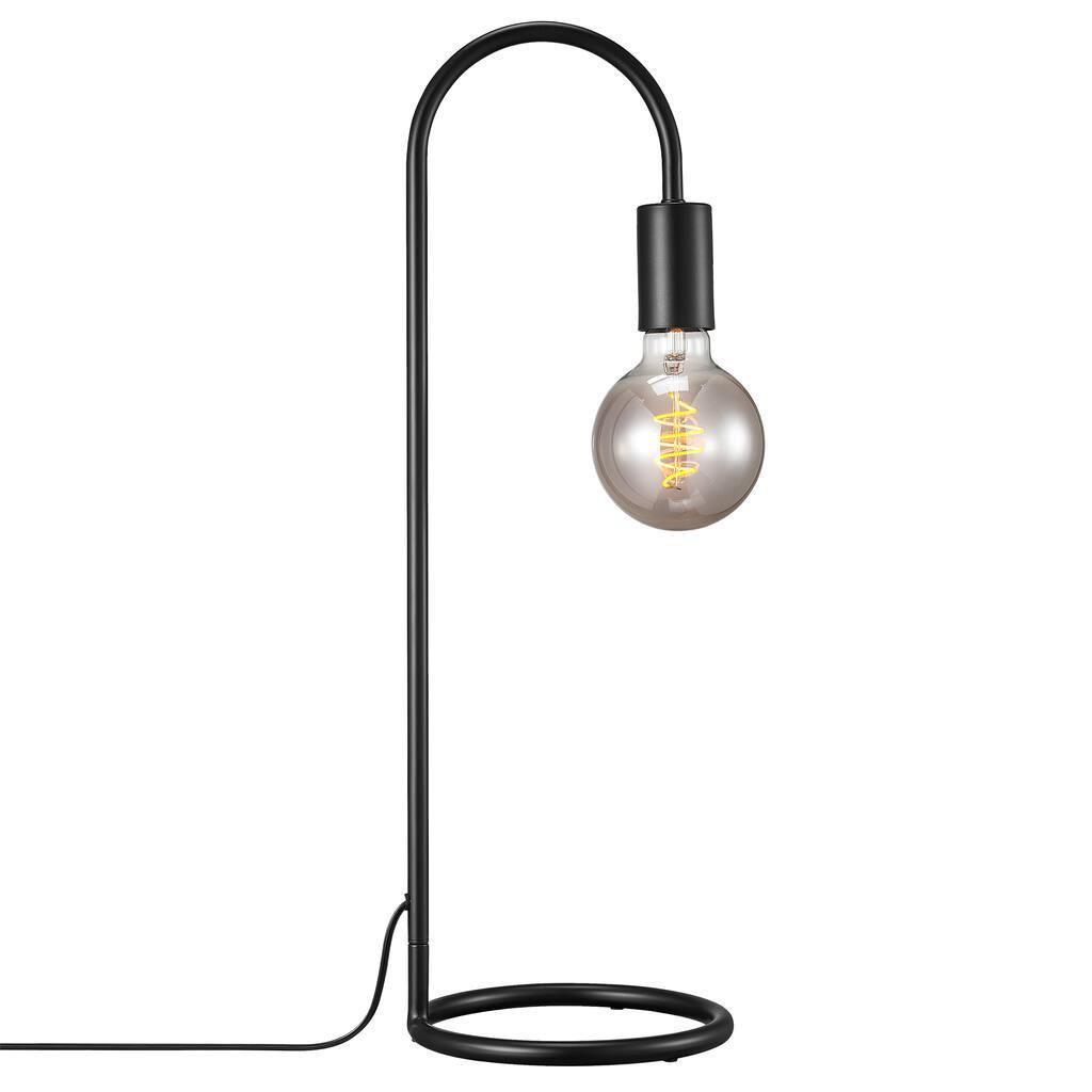 Grant Forge Lamp - Industriële Zwarte Tafellamp - Bureaulamp - Elegant en Functioneel