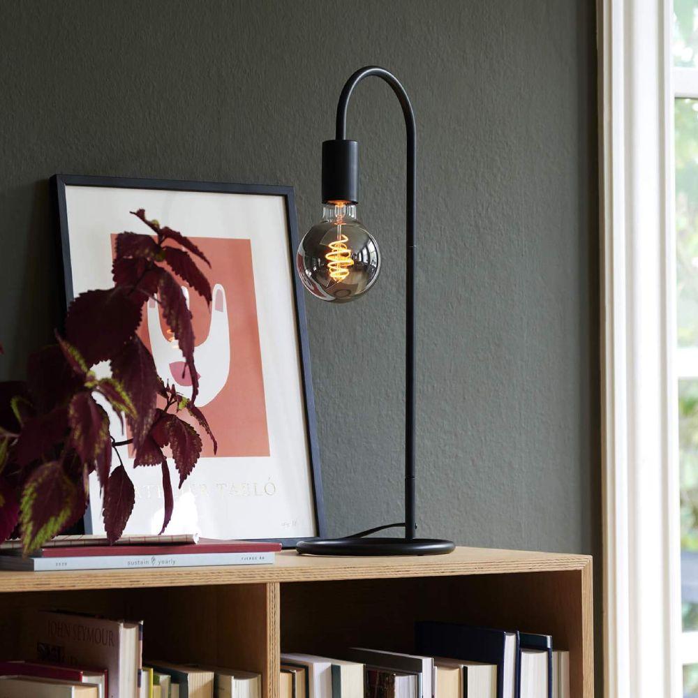 Grant Forge Lamp - Industriële Zwarte Tafellamp - Bureaulamp - Elegant en Functioneel