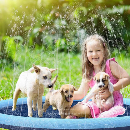 HydroSplash Speelbad - Voor Kinderen en Huisdieren - Waterstralen Spel - Zomerplezier