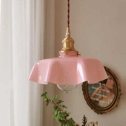 Hanglamp van Messing - Elegante woonkamer lamp