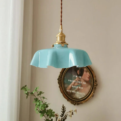 Hanglamp van Messing - Elegante woonkamer lamp